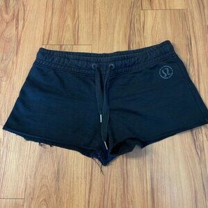 LULULEMON Black Cotton Shorts